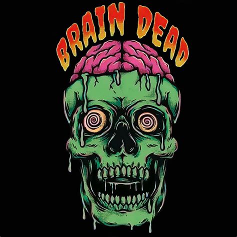 Tantra Brain Dead 100% Cotton Round Neck Printed Tshirt - Shipping Glo ...