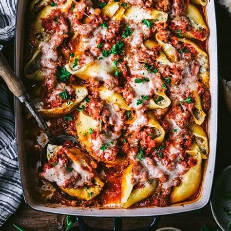 Stuffed Shells With Hamburger