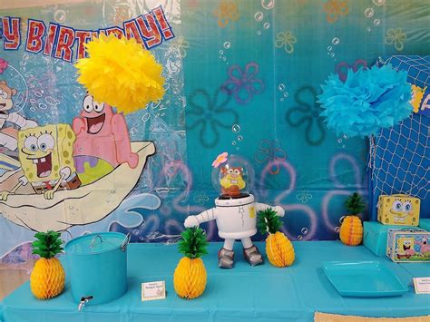 spongebob birthday party ideas | Karo's Fun Land: {Party Feature ...