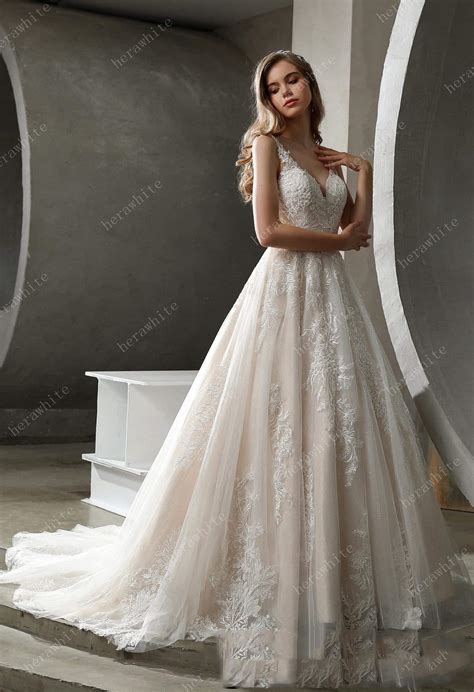 Stunning Tulle Lace Bridal Ball Gown with Glitter Tulle | Bridal Australia™