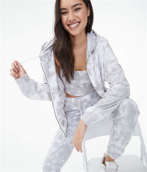 Tie-Dye Oversized Full-Zip Hoodie