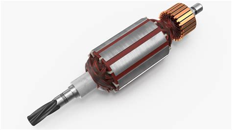 Electric Motor Armature 3D Model $24 - .3ds .blend .c4d .fbx .max .ma .lxo .obj - Free3D