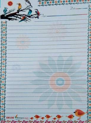 Flipkart.com | DELTA A4-40 ONE SIDE RULED A4 85 gsm Project Paper ...