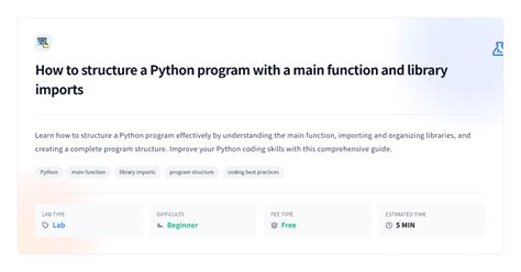 Image result for Python Program Structure