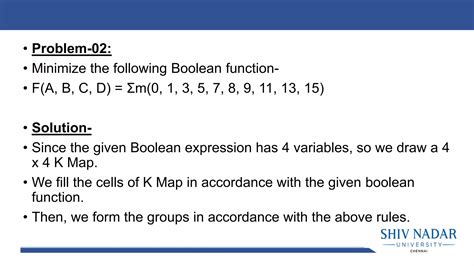 K Map Simplification Rules 的图像结果