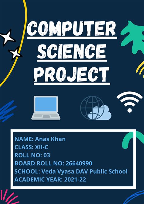 Image result for Project File of Computer Science Class 11