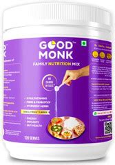 Good Monk Family Nutrition Mix|Energy & Immunity|Multivitamin (B12, C ...