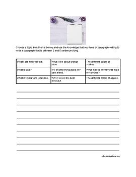 Image result for 4th Grade Paragraph Writing