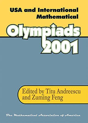 Buy USA and International Mathematical Olympiads 2001 Book Online at ...