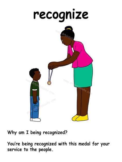 Recognize | Dr. Birdy Books