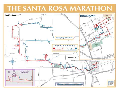 Santa Rosa Marathon Race Details