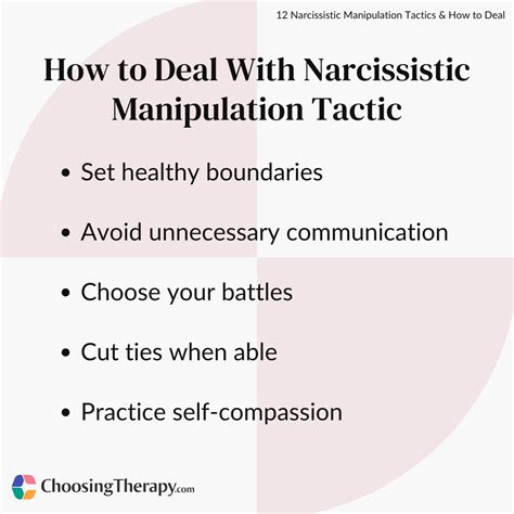 9 Narcissistic Manipulation Tactics