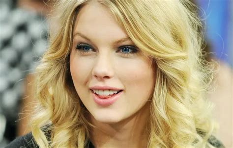 Wallpaper language, eyes, girl, blonde, lips, singer, girl, Taylor ...