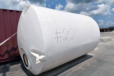 WATER STORAGE TANK, NATIONAL TANK OUTLET, 4,000 gal. cap.