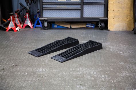 Auto Ramps For Oil Change