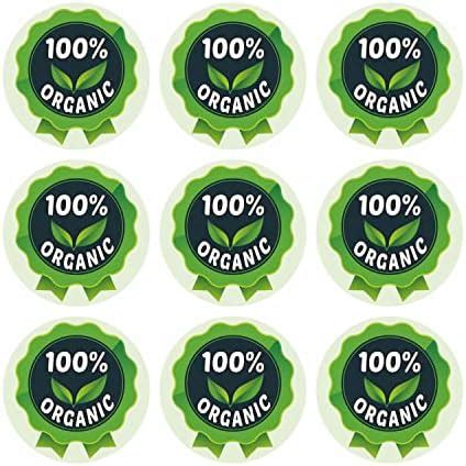 Anne Print Solutions® Pack of 800 Pcs 100% Organic Stickers DIE Cut ...