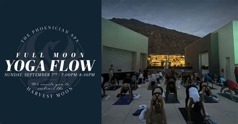Full Moon Yoga Flow: Harvest Moon, 6000 E Camelback Rd, Scottsdale, AZ ...