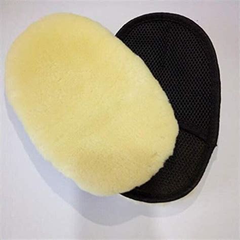 Microfiber Wool Car Wash Glove - Scratch-Free Polishing Mitt for Cars ...