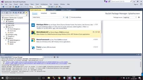 How to Add a Splash Form to Windows Form Application 的图像结果