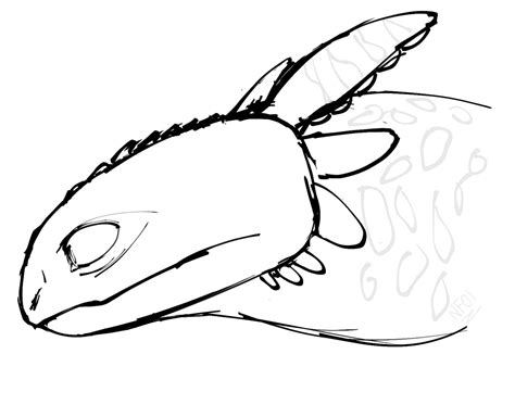 Image result for Httyd Toothless Outline