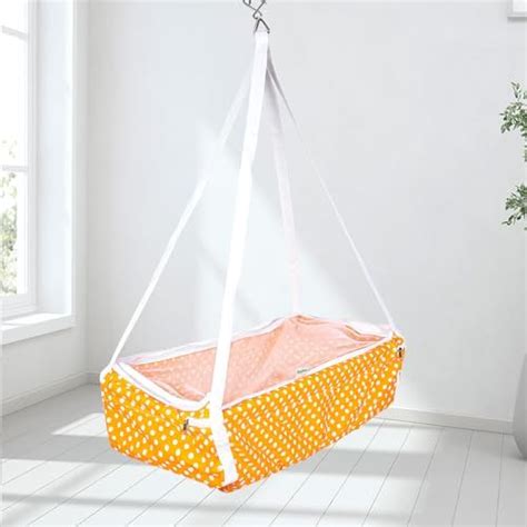 BAYBEE Chammy Cotton Baby Hanging Cradle for Baby | New Born Swing ...
