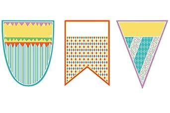 Up and Away Pennants Cut-Outs : Carson-Dellosa Publishing: Amazon.in: Books