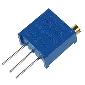 PRAV® 100K Ohm 104 3296W Cermet Potentiometer Trimpot Trimmer 50 Pcs ...