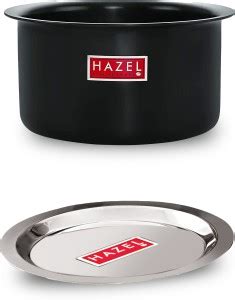 HAZEL Hard Anodized Aluminium Tope With Lid Induction Base Boiling Tope ...