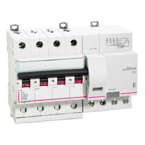 Buy Legrand DX3 4113 69 63 Amp 4 Pole RCBO Online at Special Price