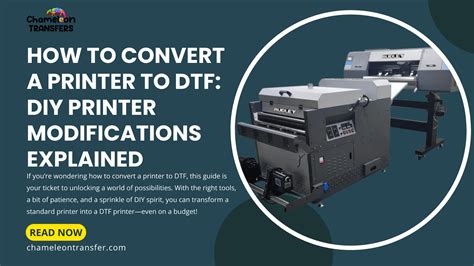 Image result for Convert Printer to DTF