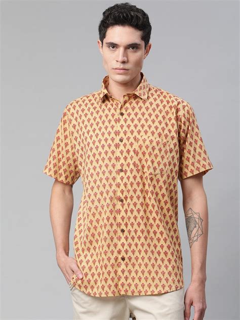 Buy Half Sleeves Mens Cotton Shirts Online At Divena World – divena world