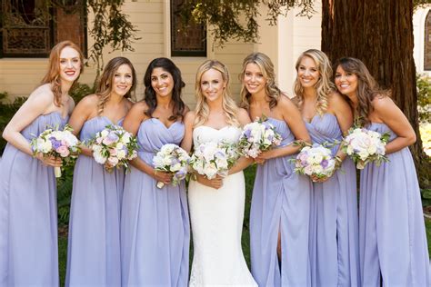 Dark Periwinkle Bridesmaid Dresses