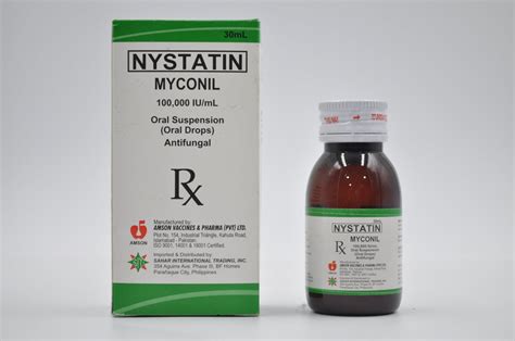 Nystatin oral suspension, usp 100,000 u/ml, 16 oz