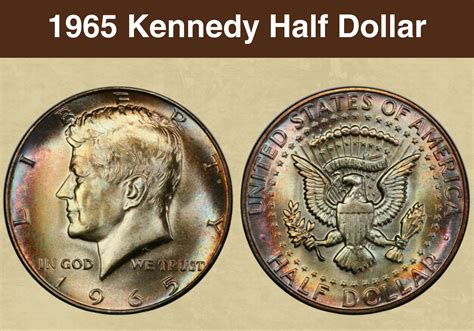 1965 Kennedy Half Dollar Coin Value (Errors List & No Mint Mark Worth ...