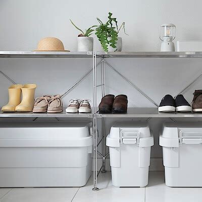 STRONG PP STORAGE BOX Extra large 70 L | MUJI