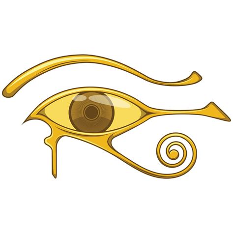 ojo de horus, el símbolo del antiguo egipto 13764574 Vector en Vecteezy