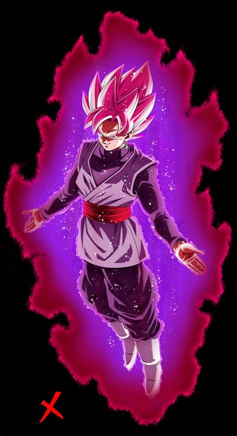 GOKU BLACK SUPER SAYAJIN ROSE | DRAGON BALL SUPER | Anime dragon ball ...