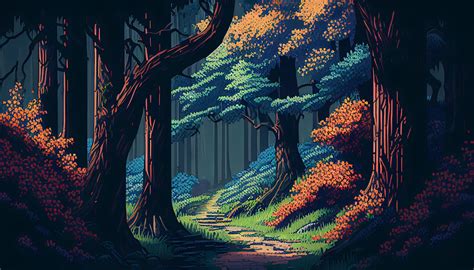 Pixel Art Background at Caleb Brownbill blog