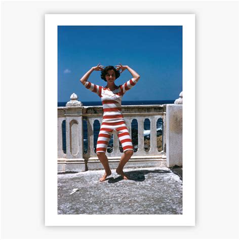Consuelo Crespi - Slim Aarons Print