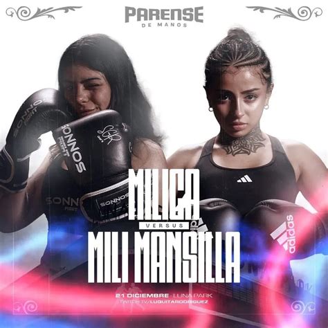 ¿Quién es Milica, la streamer que peleará en Párense de Manos 2023 ...