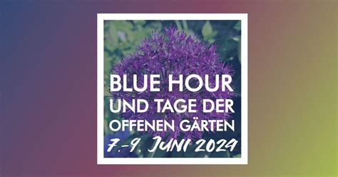 Blue Hour und Tage der offenen Gärten 2024, Weingut J.G.Orb, Worms, 7 ...