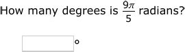 IXL - Convert between radians and degrees (Class XI maths practice)