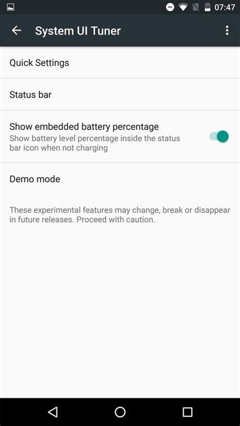 Image result for System UI Tuner