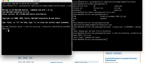 Image result for MySQL Dump Command