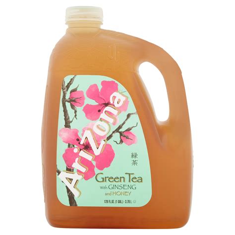 Arizona Green Tea Gallon Nutrition Facts at Fannie Raleigh blog