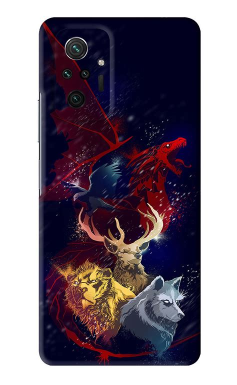 Game Of Thrones Xiaomi Redmi Note 10 Pro Max Back Skin Wrap | Only Rs ...