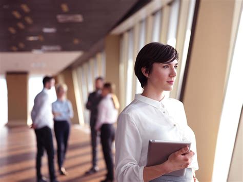 Group of Business People Standing Together Potrait 的图像结果