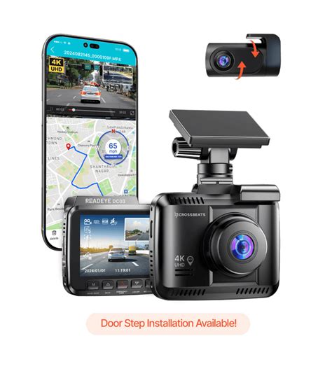 RoadEye DC03 | 4K Car Dash Camera | Super Night Vision – Crossbeats