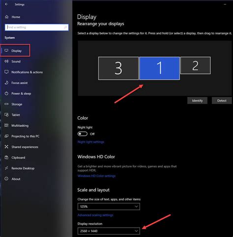 Image result for Windows Display Settings