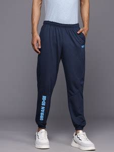 HRX by Hrithik Roshan Solid Men Blue Track Pants - Buy HRX by Hrithik ...